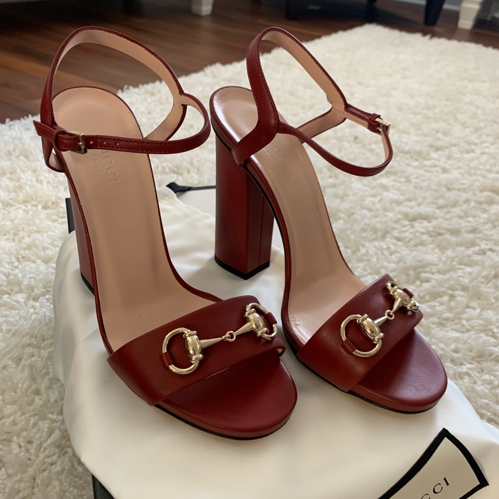 Gucci red heels